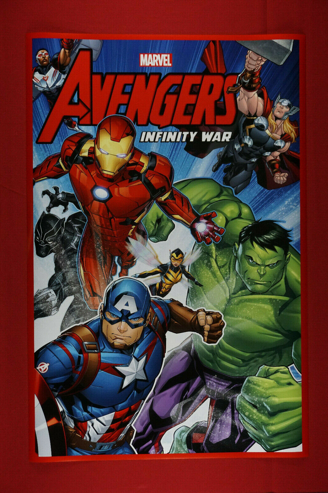 AVENGERS INFINITY WAR IMAX POSTER MARVEL IRON MAN CAPTAIN AMERICA HULK  BARNES