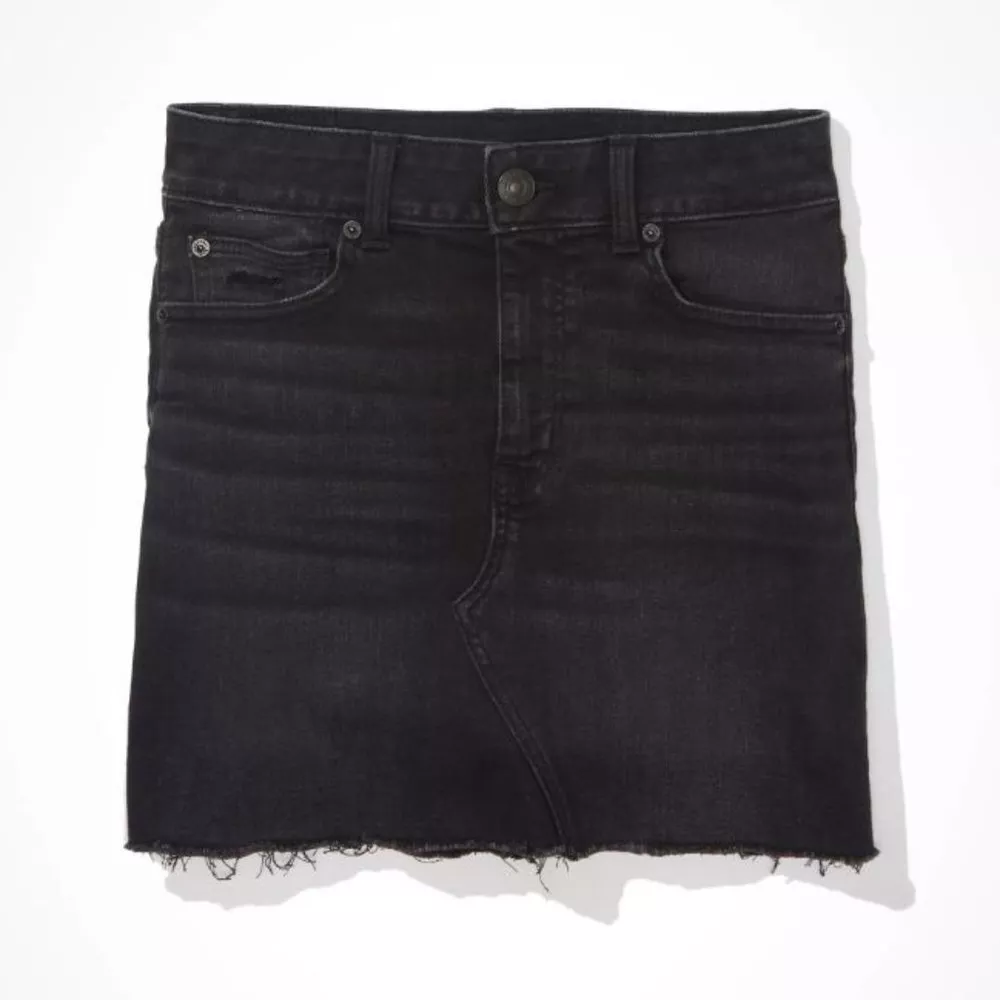 Ae ne(x)t level high-waisted denim cheap skirt