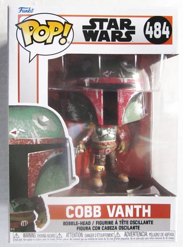Funko Pop Star Wars COBB VANTH 484 Vinyl Action Figure 2021 4" NEW IN BOX