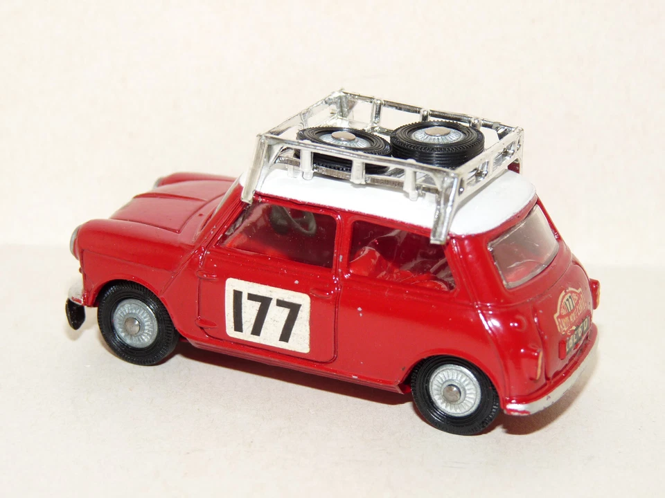 CORGI TOYS 339, MINI COOPER S, MONTE CARLO 1967. CORGI 339 BMC MINI COOPER S - Photo 3/4