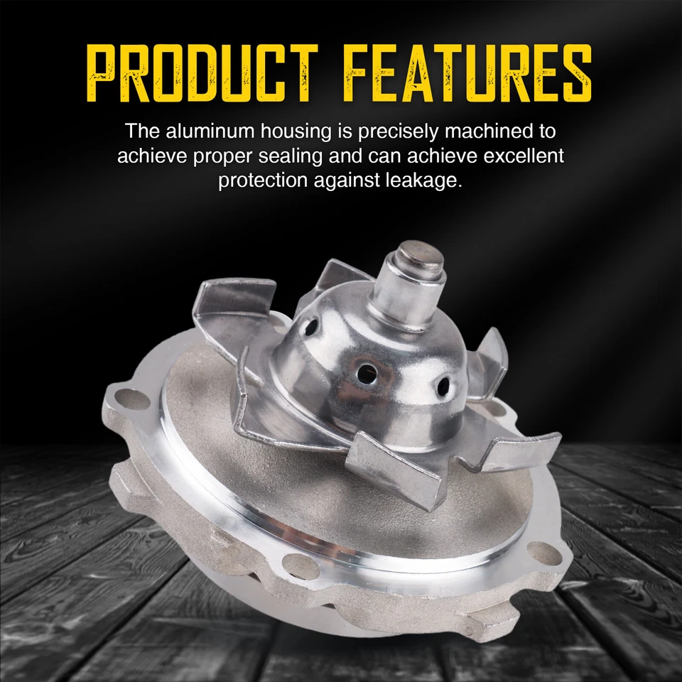 Bomba de agua del motor para Chevy Equinox Pontiac Torrent 2005 2006 2007 2008 09 3,4 L Foto 2 de 4