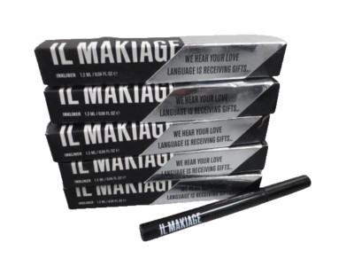INKLINER BY IL MAKIAG BLACK EYELINER 0.04 OZ BOXED LOT OF 5