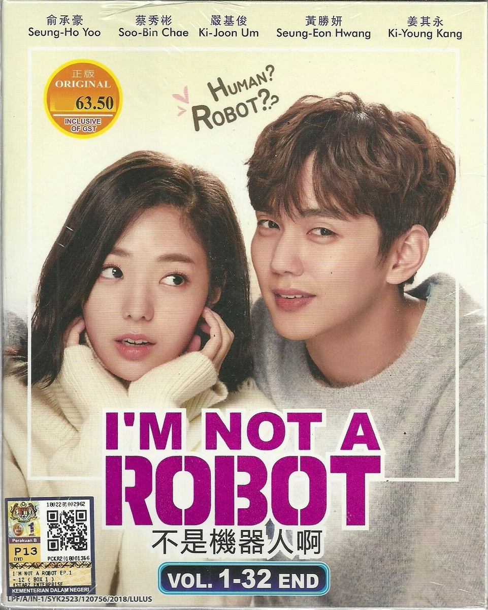 I M NOT A ROBOT COMPLETE KOREAN TV SERIES DVD BOX SET 1 32 EPS
