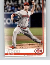 2019 TOPPS MINI On Demand ALEX WOOD Base Card Reds #464