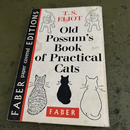 T.S. Eliot - Old Possum’s Book Of Practical Cats 1969 Faber Paperback - Picture 14 of 17