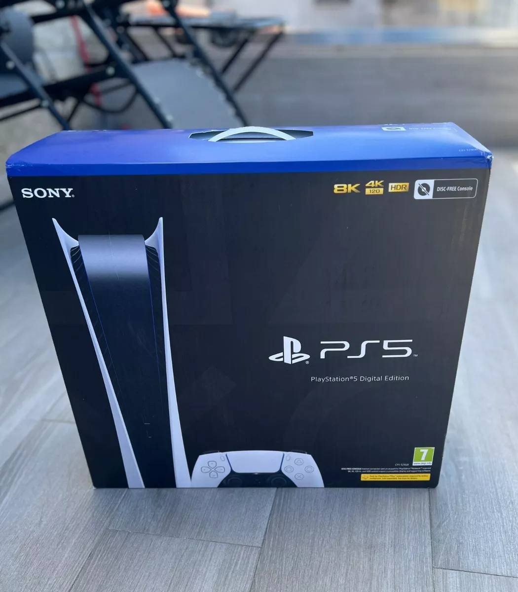 Sony PS5 Digital Edition Console White 711719548539 eBay