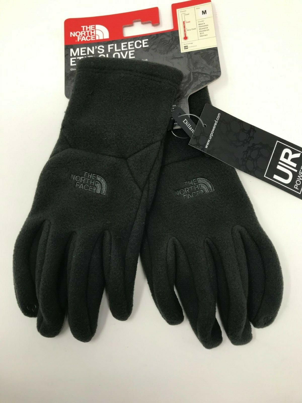 the north face polartec gloves