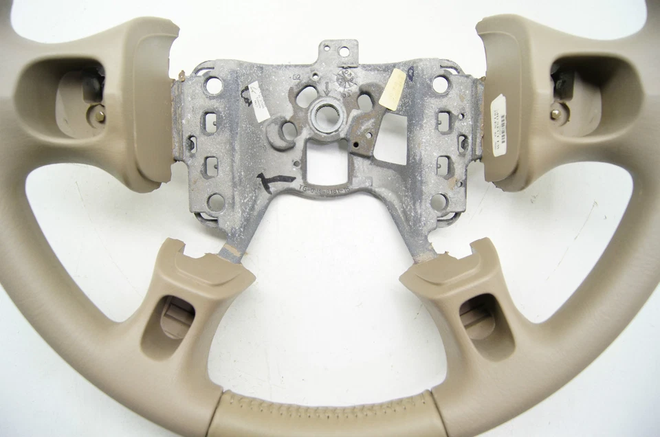 2000-2005 Buick LeSabre Steering Wheel Med Neutral Leather - Изображение 2 из 4