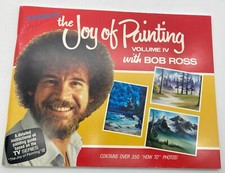 Vintage 1985 Experience The Joy of Painting Volume IV W/ Bob Ross 1st Printing