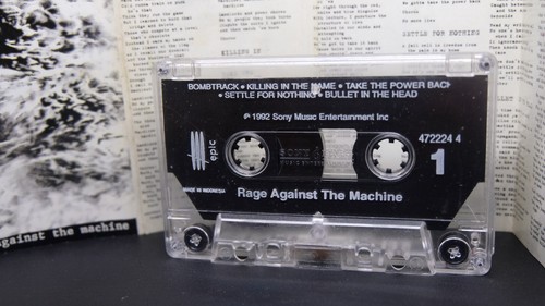 Rage Against The Machine Self Title Cassette Tape Official Release Indonesia VGC - Picture 7 of 12