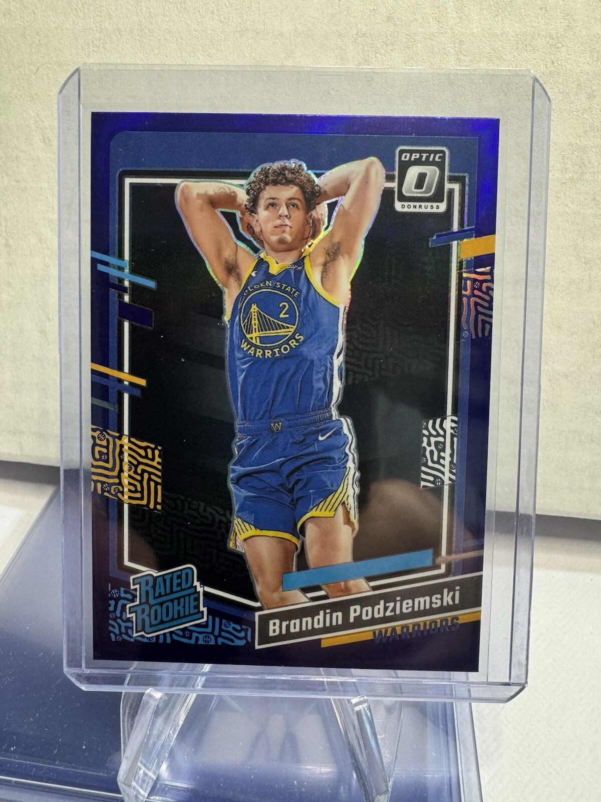 2023 PANINI DONRUSS OPTIC PURPLE #203 BRANDIN PODZIEMSKI ROOKIE RC