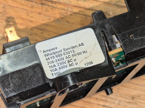 Whirlpool Oven Power Control Unit 480121100339 - Picture 2 of 3