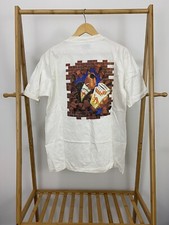 VTG Joe Camel Cigarettes Burst Through Break Wall Single Stitch T-Shirt Size L