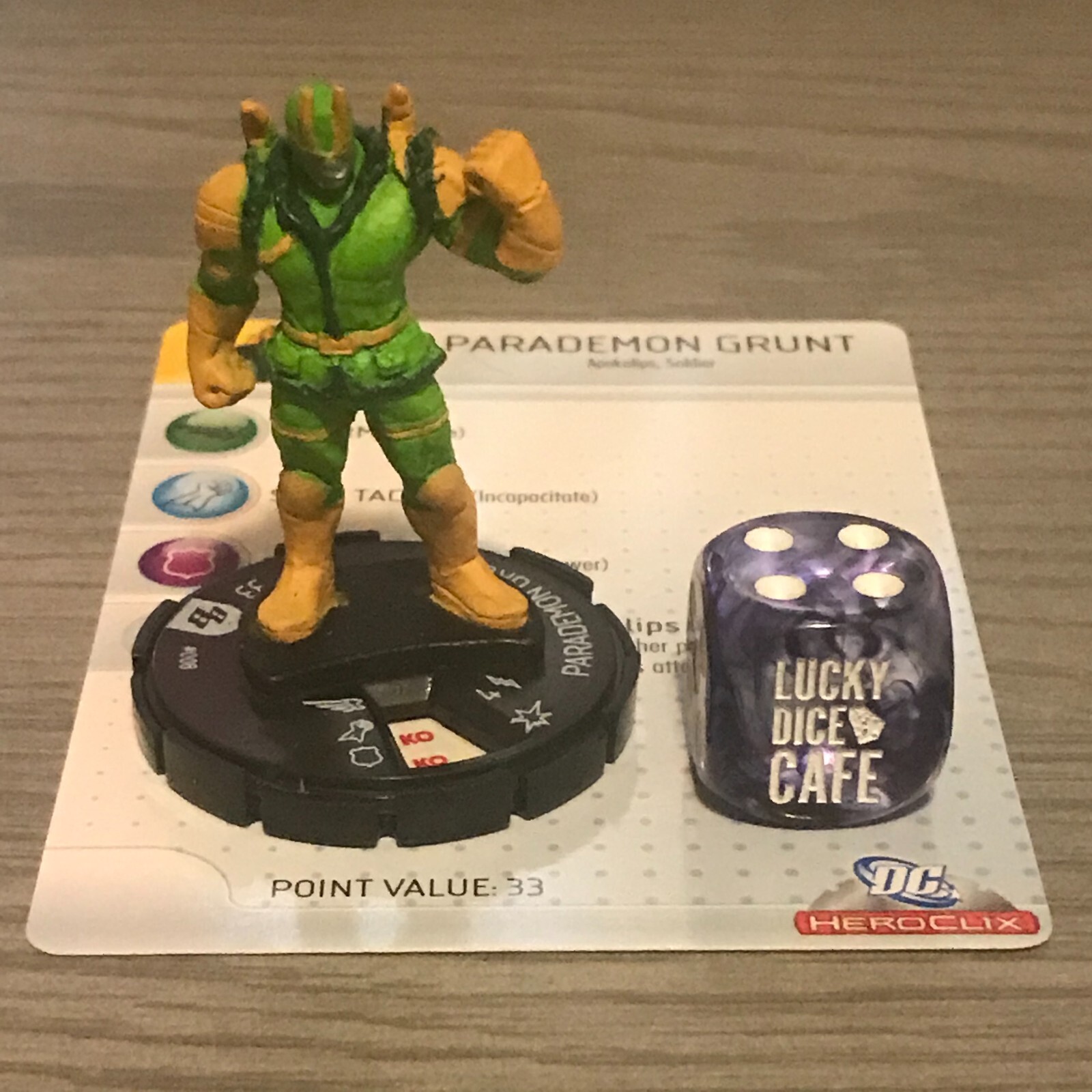 Figurine Heroclix Mercury #008 DC Crisis - Occasion, Léger Usage - Carte Personnage Incluse