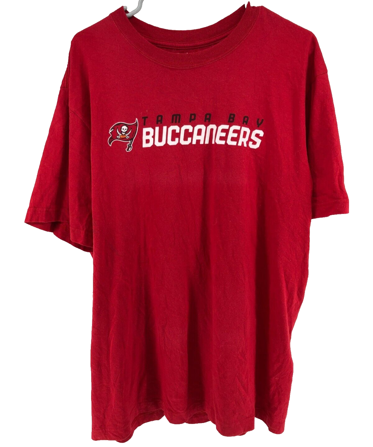 Reebok Men’s NFL Tampa Bay Buccaneers 2XL Red Football Tee