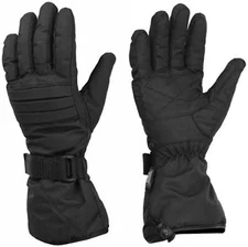 Men's Textile Gauntlet Water Resistant Wind Proof Motorcycle, Snowmobile Gloves