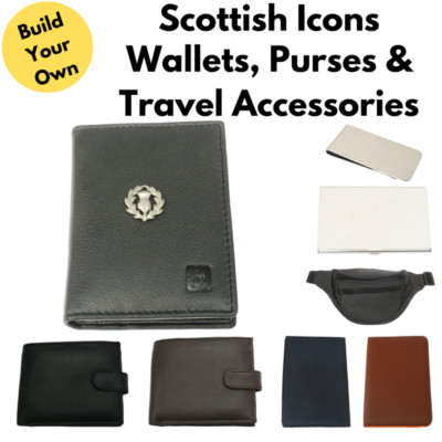 Scottish Icons Brieftaschen Kartenetui & individuelle Leder Reiseartikel