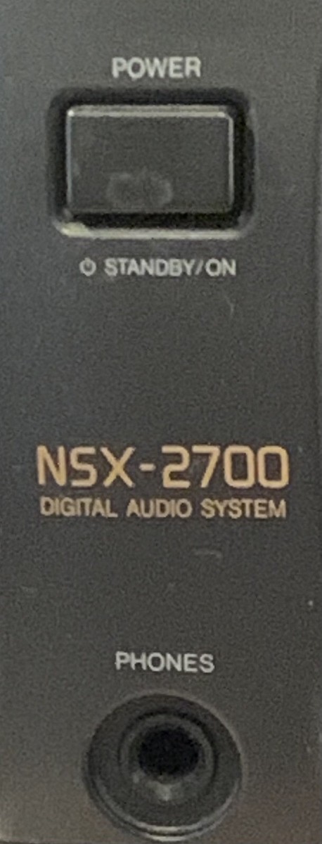 FOR PARTS/FOR REPAIR/AS-IS/AIWA-NSX-2700-STEREO SYSTEM-CD/DUAL