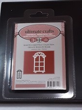 Ultimate Crafts 57688 Ornate Window Frame Die 2.1 x 3.5 " cut emboss stencil NIP