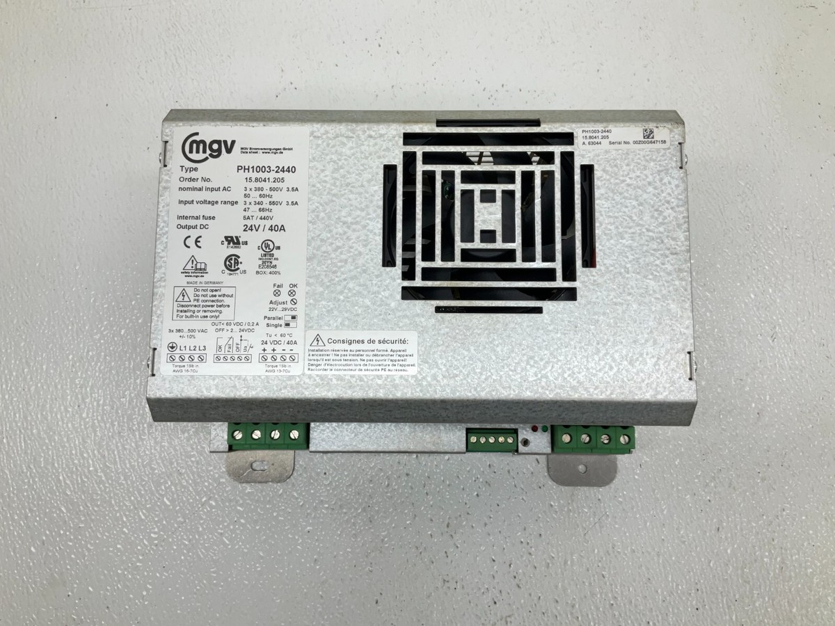 MGV PH1003-2440 電源ユニット 24V 40A 【公式通販】