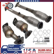 4x Catalytic Converters For 2005-2018 Nissan Pathfinder Xterra Frontier 4.0l