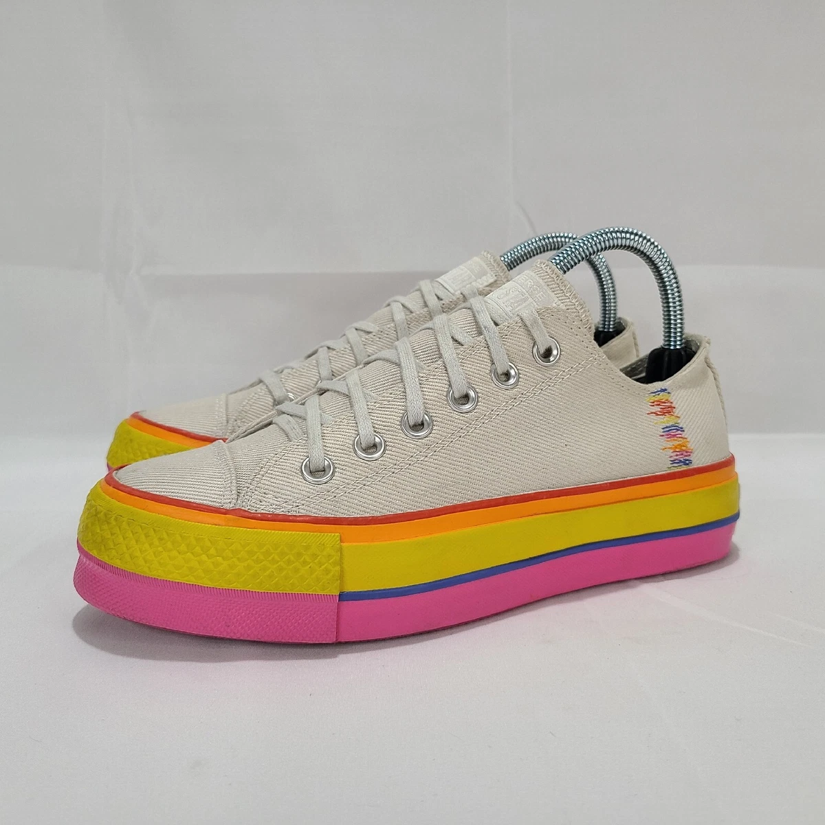 Converse platform best sale multicolor