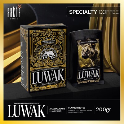 コーヒー ARABICA LUWAK LIAR 200G コーヒー ARABICA LUWAK LIAR 200G