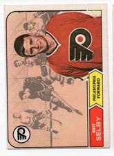 1968-69 1968 OPC #96 Brit Selby crease free