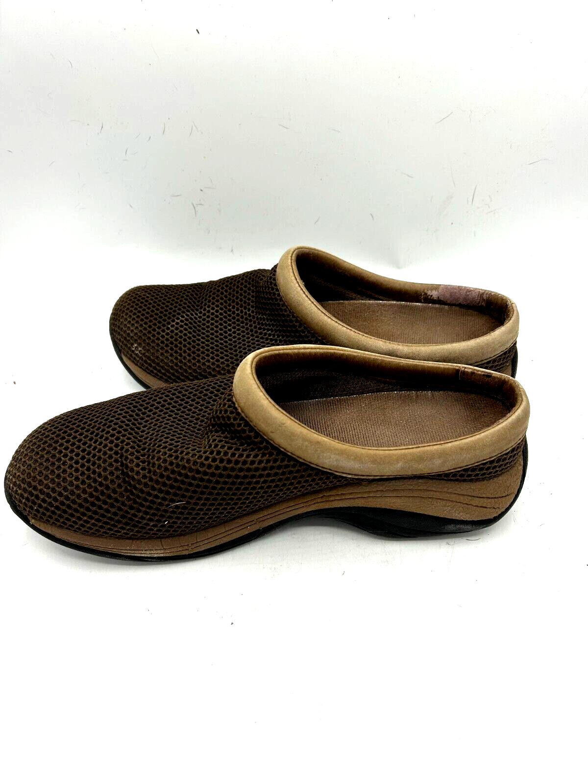 Scarpe Mules Merrell Moka Marrone Maglia Slide Slip On J62124 Donna Taglia 9