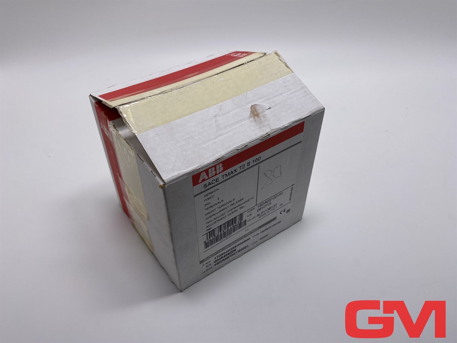 ABB SACE Circuit Breaker T2S 160 TMD80-800 160A 1SDA051001R1