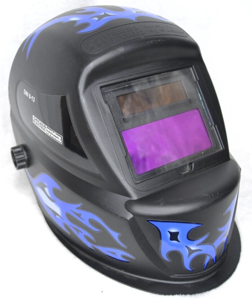 CHICAGO ELECTRIC WELDING HELMET DIN 913 AUTO DARKENING 91214 eBay