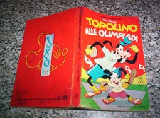 TOPOLINO ALLE OLIMPIADI classici di walt disney N.16 DEL 1964 MONDADORI PAPERINO