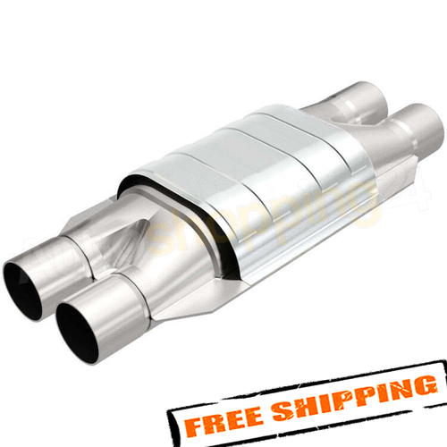 MagnaFlow Catalytic Converter 339301 - Universal Fit, 3/3 Inlet/Outlet, CARB Compliant For California & Regulated States