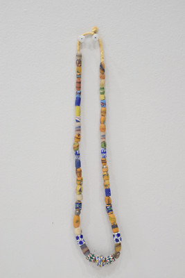 Beads African Assorted Trade Sandcast Bead Strand