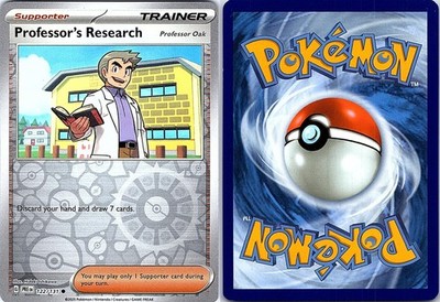Professor's Research [Professor Oak] 122/131  Pokemon Reverse Holo NM