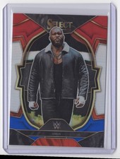2023 Panini Select WWE Silver Prizm Omos #20