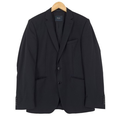 Digel Herren Sakko Blazer aus Schurwolle Anzugjacke Schwarz Ge2 EU 50 UK/US 40R