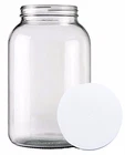 1-gallon USDA Wide Mouth Fermentation Glass Jar w/ lid