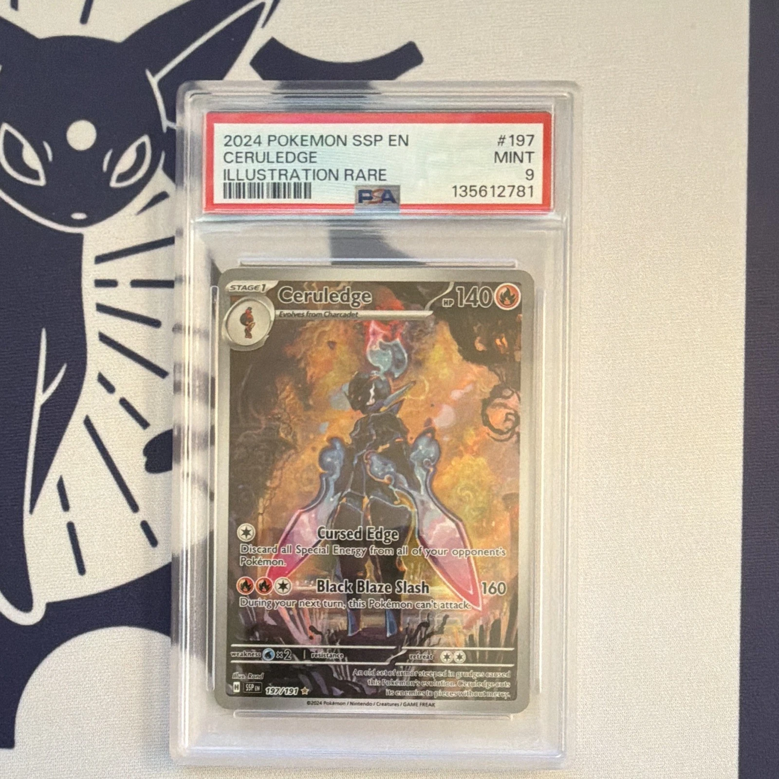 Ceruledge - Surging Sparks #197 Price & Value ($21.89) | PokeScope