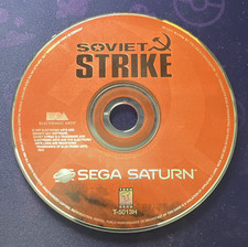 Soviet Strike Sega Saturn 1997 (loose, no case)