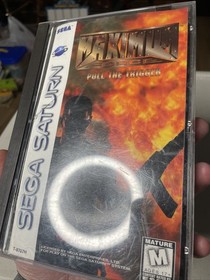 Maximum Force (Sega Saturn, 1997) CIB Complete W/ Manual + Reg Card + Foam