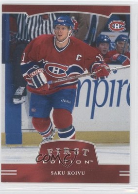 2002-03 ITG Be A Player First Edition Saku Koivu #092 m5x