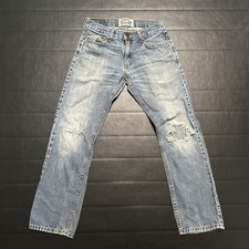 Women  s Levi Slim Straight Blue Jeans Size 29x30 Cotton