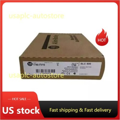 1 PCS Sealed AB 1746-ITV16 SER C SLC 16 POINT DIGITAL INPUT MODULE  US Free Tax
