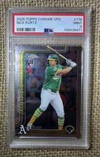 2025 Topps Chrome Update Series - Nick Kurtz #USC178 (RC)