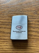 Niagara Falls Zippo Patented 1950 Thomson-Gordon Hardware Roadside Lanterns