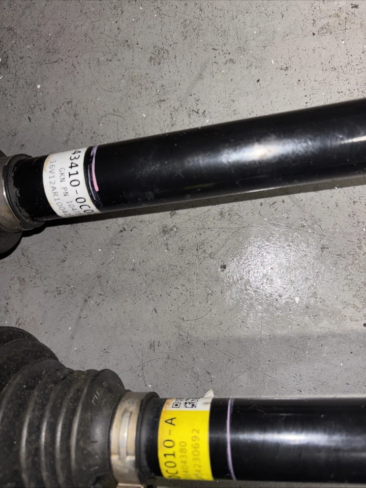 2022-2025 Toyota Tundra OEM ПЕРЕДНЯЯ ОСЬ CV ЛЕВЫЙ ПРАВЫЙ ВЗЛЕТ - Изображение 4 из 4