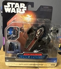 Star Wars Micro Galaxy Squadron Series 5 RARE - DARTH VADER'S SITH INTERCEPTOR