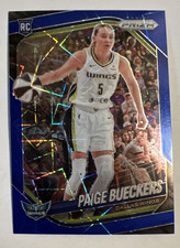 2025 Panini WNBA Prizm Paige Bueckers RC #5 BLUE VELOCITY Parallel