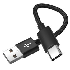 USB-C Charging Cable Short Cord for iPhone 15 Pro Max iPad MacBook